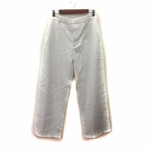 【中古】クティール kutir ワイドパンツ S 白 ホワイト /YI レディース