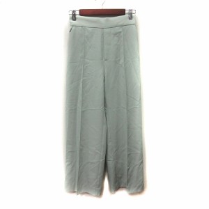 【中古】ビス ViS ワイドパンツ F 緑 ミントグリーン /YI レディース