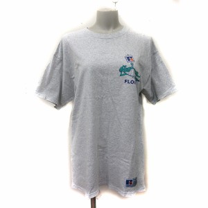 【中古】アングリッド UNGRID Tシャツ カットソー 半袖 F グレー /YI レディース