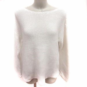 【中古】ザラ ZARA ニット セーター 長袖 13-14 /RT レディース