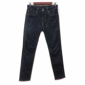 【中古】リーバイス Levi's パンツ デニム ジーンズ 29 紺 ネイビー /YI レディース