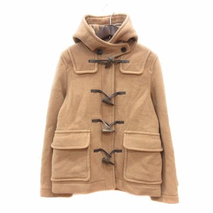 【中古】ユナイテッドアローズ UNITED ARROWS Rhythm of Life ダッフルコート フード ウール M ベージュ レディース