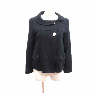 【中古】チャイルドウーマン CHILD WOMAN ショールカラージャケット ダブル F 黒 ブラック /YK レディース