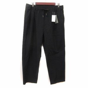 【中古】未使用品 アウトドアプロダクツ OUTDOOR PRODUCTS テーパードパンツ ナイロン L 黒 ブラック /YI メンズ