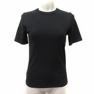 【中古】エージーバイアクアガール AG by aquagirl Tシャツ カットソー 半袖 38 黒 ブラック /YI レディース