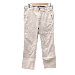 【中古】ディッキーズ Dickies パンツ ストレート デニム ライトベージュ /CT メンズ