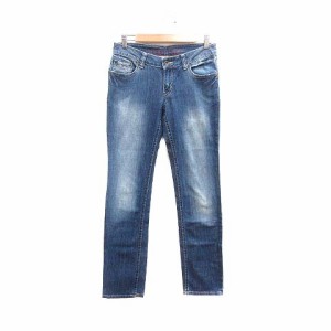 【中古】ヒルフィガーデニム HILFIGER DENIM デニムパンツ ジーンズ 27/32 青 ブルー /YK レディース