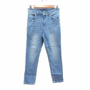 【中古】エドウィン EDWIN Miss EDWIN スキニーパンツ デニム ストレッチ XS 青 ブルー /CT ■MO レディース