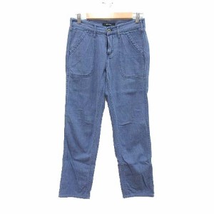 【中古】ジョンブル JOHNBULL パンツ デニム ジーンズ ストレート スリム ロング S 青 ブルー /CT ■MO メンズ