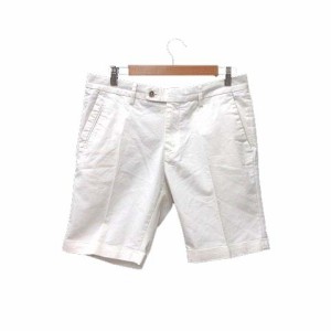 【中古】ムッシュニコル monsieur NICOLE ショートパンツ 48 白 ホワイト /YK メンズ