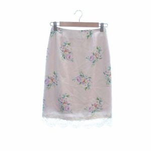 ピンク タイト スカート 花柄の通販｜au PAY マーケット
