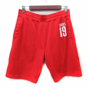 【中古】ディッキーズ Dickies ハーフパンツ ショート L 赤 レッド /YI レディース