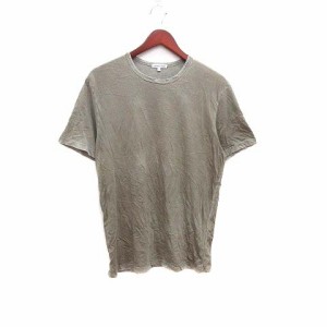 【中古】コットンシチズン COTTON CITIZEN Tシャツ カットソー クルーネック 半袖 M 緑 カーキ /YK メンズ