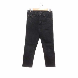 【中古】ルーニィ LOUNIE デニムパンツ ジーンズ 40 黒 ブラック /YK レディース