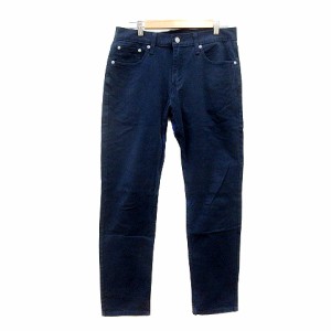 【中古】リーバイス Levi's 502 テーパードパンツ カラーデニム 30 紺 ネイビー /MN メンズ