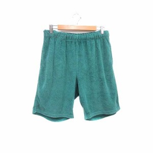 【中古】コロンビア Columbia ショートパンツ パイル地 L 緑 グリーン /YK レディース