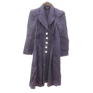 ☆SONIA RYKIEL ☆ コートスーツ （リネン・ダークブラウン）