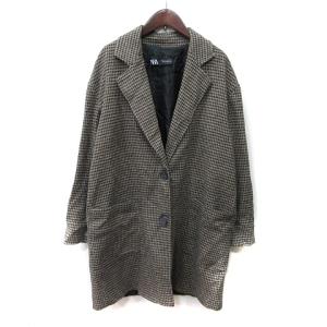 zara 千鳥格子 コートの通販｜au PAY マーケット