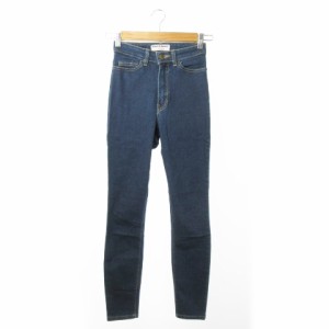 【中古】アメリカンアパレル American Apparel JEANS パンツ デニム ジーンズ スキニー ストレッチ 26 青 ブルー