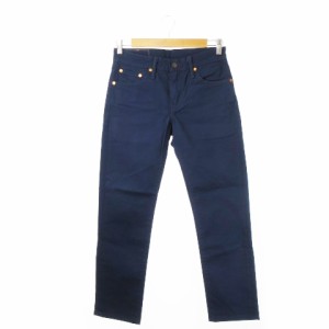 【中古】リーバイス Levi's 511 パンツ コットン レギュラー ストレート ストレッチ リベット カジュアル 28 青