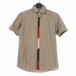 カラー kolor ベロア生地 裾フリル 半袖Tシャツ    レディース 1