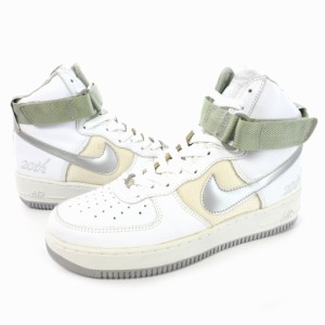 【中古】ナイキ NIKE AIR FORCE 1 HIGH L/M 20TH エア フォース 1 ハイ レザー メッシュ 20周年 US9 27cm 302347-102