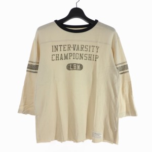 【中古】ルーカー バイ ネイバーフッド LUKER BY NEIGHBORHOOD フットボールTシャツ カットソー 7分袖