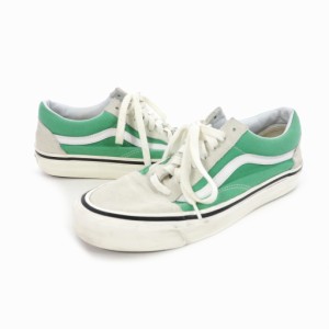 【中古】バンズ VANS アナハイムファクトリー オールドスクール OLD SKOOL 721278 style36 US9 グリーン系 メンズ