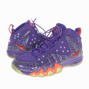 【中古】ナイキ NIKE BARKLEY POSITE MAX COURT PURPLE バークレー ポジット マックス US10.5 28.5cm 555097-581 