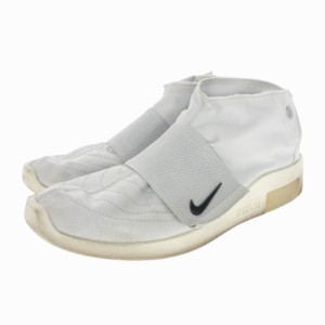 【中古】ナイキ NIKE × フィアオブゴッド FEAR OF GOD エア モック スニーカー US8.5 26.5?p グレー 灰 AT8086-002 