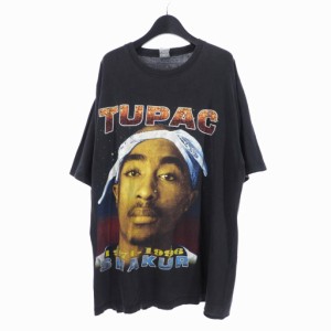 【中古】ヴィンテージ VINTAGE TUPAC 2PAC Rap Tee ボディ スペシャル ヴィンテージ ビンテージ ラップT Tシャツ XL