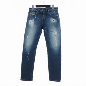 【中古】ディーゼル DIESEL THOMMER-T JOGG JEANS デニム ダメージ加工 30インディゴ 087AK メンズ