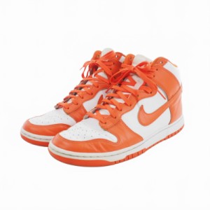 【中古】ナイキ NIKE Dunk High Orange Blaze ダンク ハイ オレンジブレイズ スニーカー 27?p US9 DD1399 101 メンズ