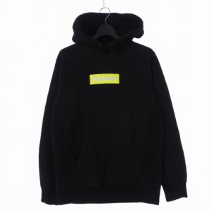 【中古】シュプリーム SUPREME Box Logo ボックスロゴ フーディー スウェット シャツ パーカー M ブラック