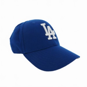 【中古】ニューエラ NEW ERA ロサンゼルス ドジャース Los Angeles Dodgers キャップ 帽子 ウール OS ブルー 青  