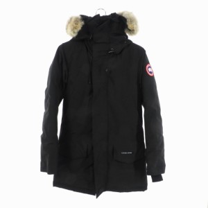 【中古】カナダグース CANADA GOOSE jasper parka ジャスパー パーカー ダウンジャケット ブルゾン XS 黒 ブラック