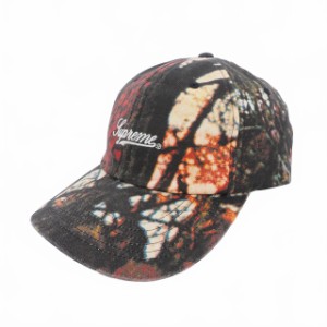 【中古】シュプリーム SUPREME 20AW Pigment Print Script Logo 6-Panel Cap Multi キャップ 総柄 帽子 F マルチカラー