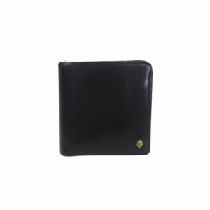 【中古】カルティエ Cartier パシャ ドゥ カルティエ 財布 二つ折り レザーウォレット 黒 ブラック メンズ レディース