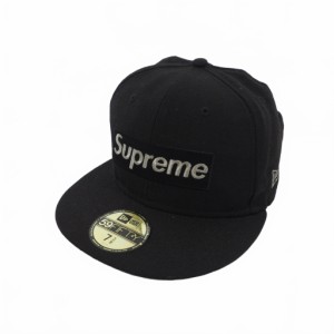 【中古】シュプリーム SUPREME × NEW ERA 2020ss Sim Metallic Box Logo Cap メタリックロゴ ボックスロゴ キャップ