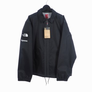 【中古】シュプリーム SUPREME ノースフェイス THE NORTH FACE 21SS ナイロン コーチジャケット XL 黒 NP121001