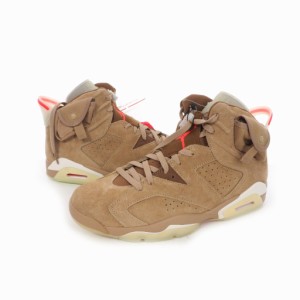 【中古】未使用品 ナイキ NIKE AIR JORDAN 6 エア ジョーダン 6 レトロ トラヴィス スコット スニーカー 28.5?p