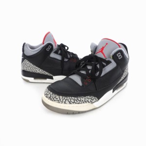 【中古】ナイキ NIKE Air Jordan 3 Retro OG Black Cement エアジョーダン3 スニーカー US11 29?p ブラックスセメント