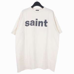 【中古】未使用品 セントマイケル SAINT MICHAEL 24SS SWEET SAINT SS TEE Tシャツ カットソー 半袖 XL ホワイト