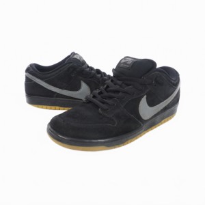 【中古】ナイキ エスビー NIKE SB Dunk Low Pro Black Fog ダンク ロー プロ ブラック フォグ 28?p US10 ブラック