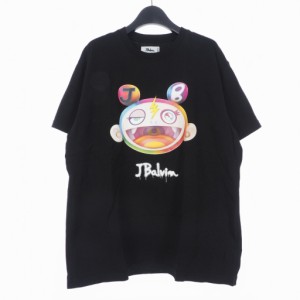 【中古】J.バルヴィン J Balvin 村上隆 Takashi Murakami Kiki Face Tee Tシャツ カットソー 半袖 M ブラック