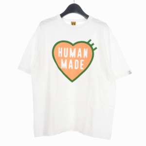 【中古】ヒューマンメイド HUMAN MADE GRAPHIC T-SHIRT グラフィック Tシャツ 半袖 クルーネック プリント L ホワイト