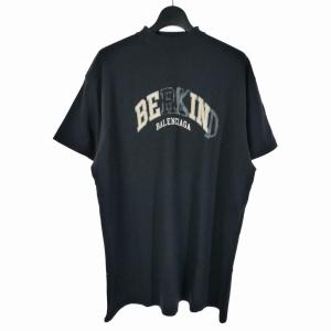 バレンシアガ 22SS THE SIMPSONS きつ ロゴ刺繍オーバーサイズTシャツ