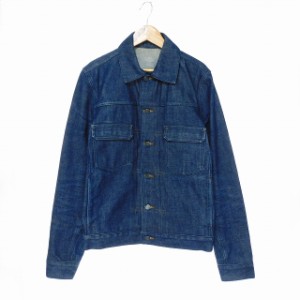 【中古】アーペーセー A.P.C. デニムジャケット 2nd セカンド 赤耳 XXS インディゴ アウター /THH メンズ