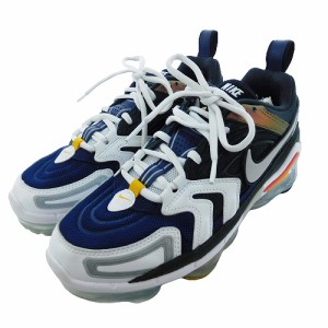 【中古】ナイキ NIKE AIR VAPORMAX EVO スニーカー シューズ ローカット 24cm 白 黒 靴 CT2868-001 レディース