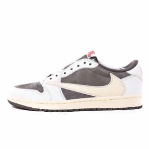 【中古】未使用品 ナイキ NIKE トラヴィス スコット TravisScott Air Jordan 1 Low Reverse Mocha Sail and Ridgerock